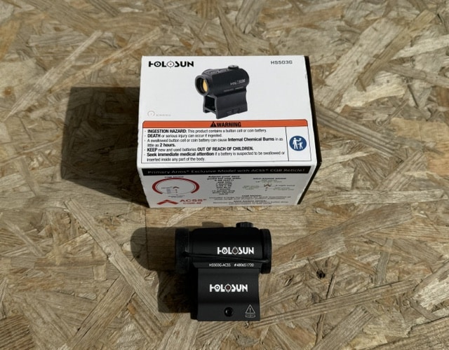 HOLOSUN RED DOT HS503G