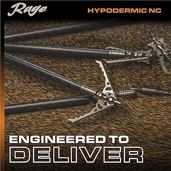 RAGE PUNTA DA CACCIA A LAME MECCANICA HYPODERMIC 100GR. CONFEZIONE 3 PEZZI