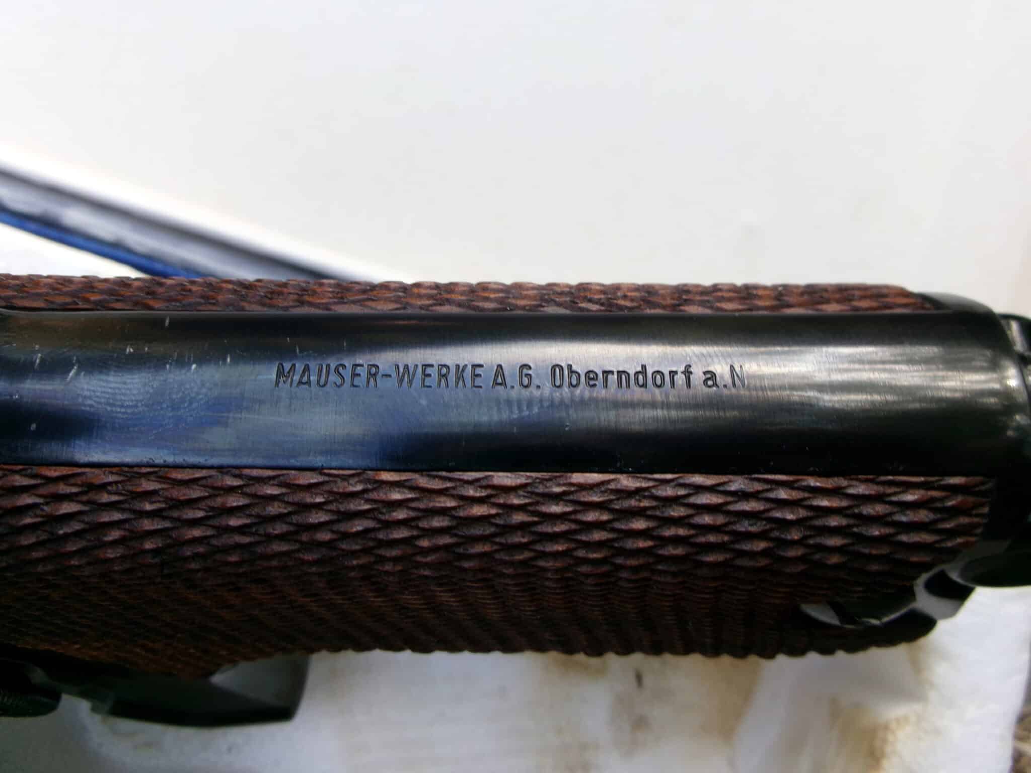 MAUSER ORIGINAL PISTOLA LUGER P08 CAL.7,65 PARAB.