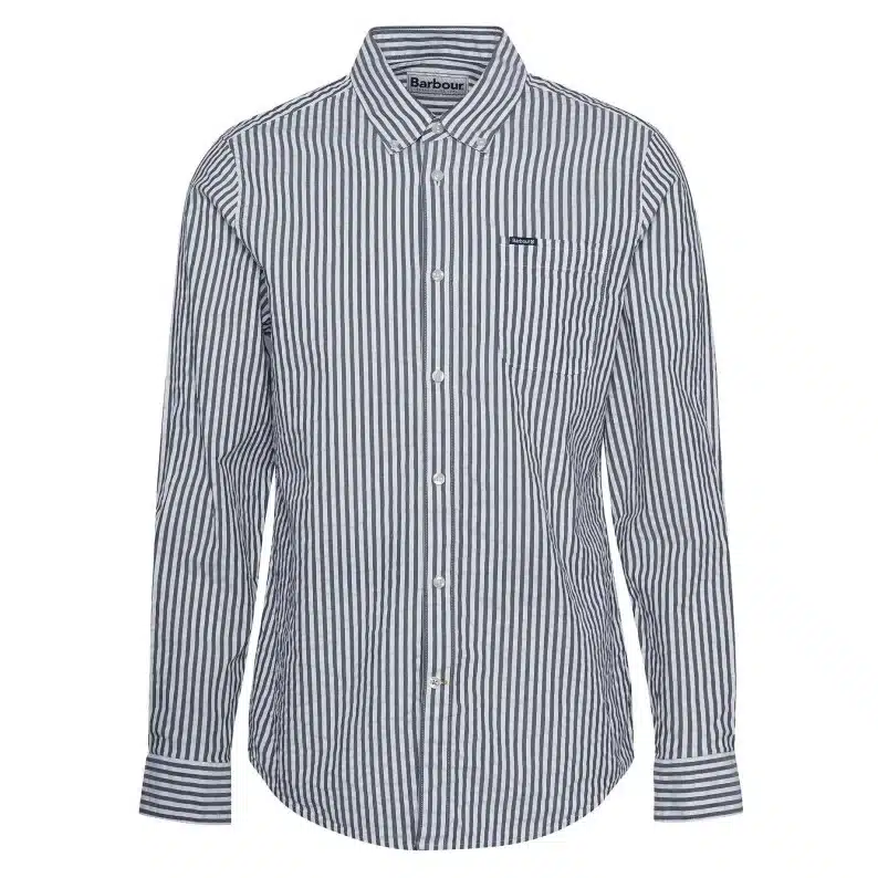 BARBOUR CAMICIA CRESSWELL NAVY