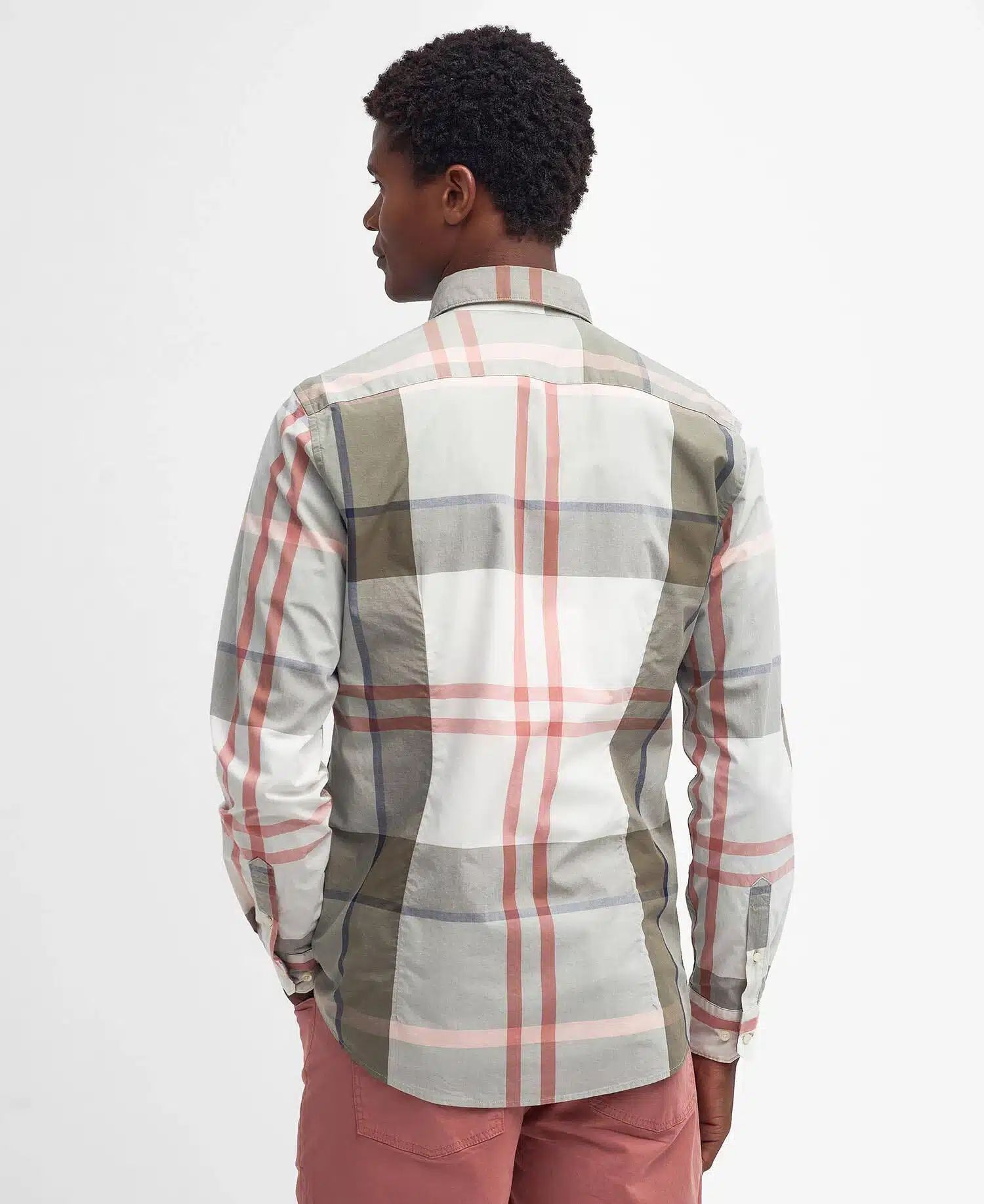 BARBOUR CAMICIA HARRIS GLENMORE OLIVE TG. XL