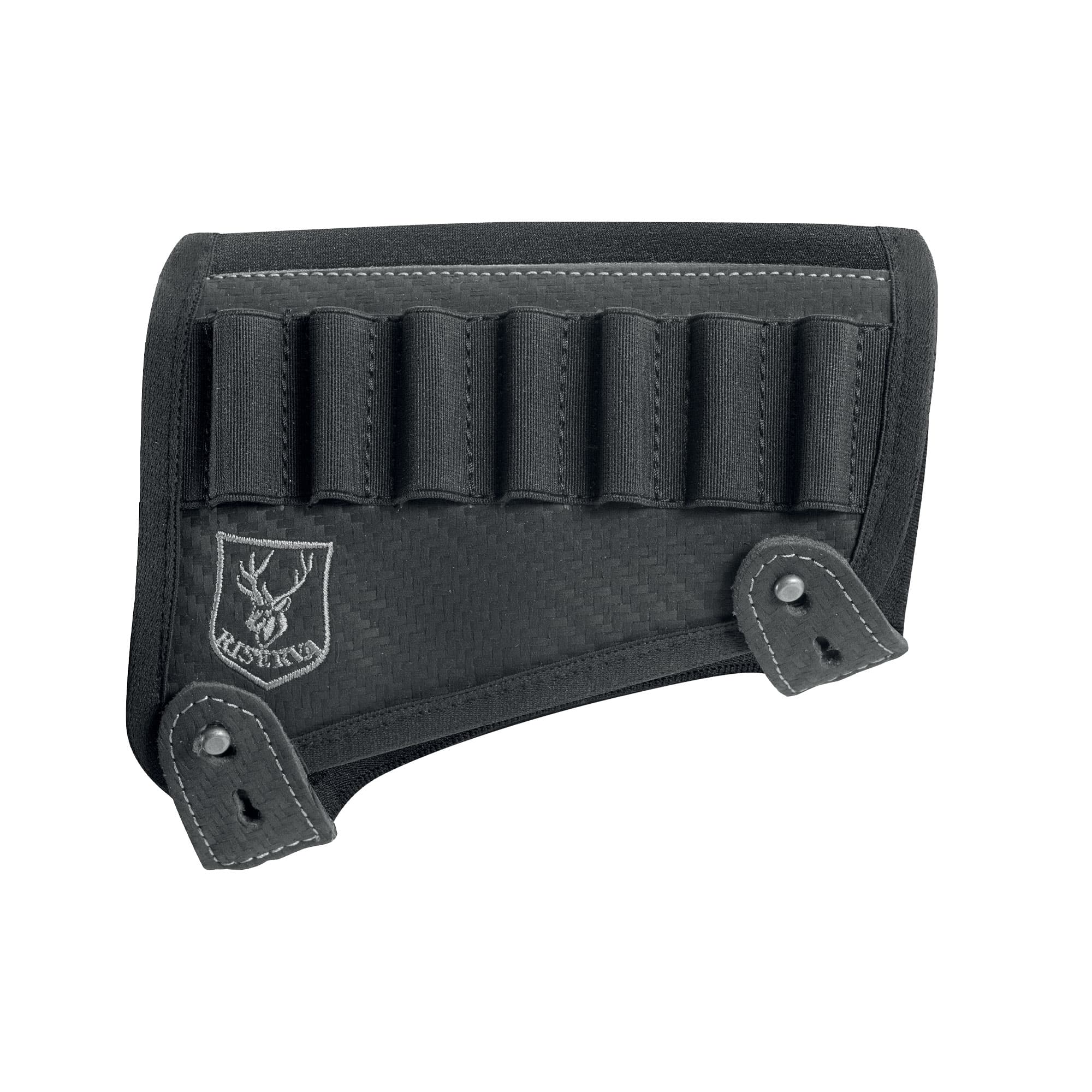 RISERVA PORTACOLPI CALCIO CARABINA NEOPRENE NERO/PELLE